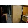 Image 1 : BEIGE 72" STORAGE CUPBOARD