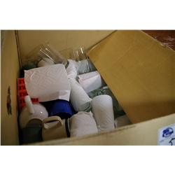 LOT OF LUNCHROOM SUPPLIES & MISC