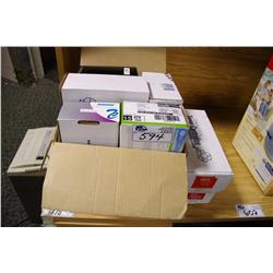 LOT OF TONER CARTRIDGES