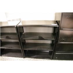 BLACK STORAGE SHELF