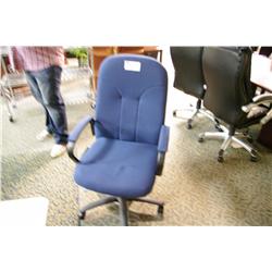 BLUE MID BACK TILTER CHAIR