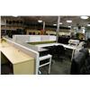 Image 2 : HERMAN MILLER 4 PERSON MODULAR WORKSTATION