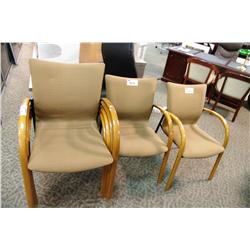 KAUFMAN CHERRY BACK STACKING CHAIR