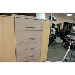 GLOBAL 5 DRW. LATERAL FILE CABINET
