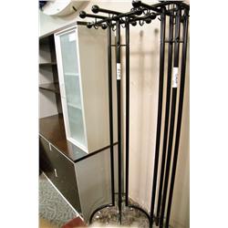LARGE BLACK COAT RACK