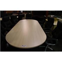 MAPLE 10' BOARDROOM TABLE