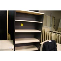 MAPLE/GREY 6' BOOKSHELF