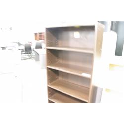 DARK MAHOGANY 5' BOOKSHELF