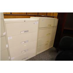 2 4 DRW. LATERAL FILE CABINETS