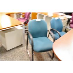 TEAL CLIENT CHAIR