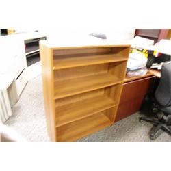 SMALL MAHOGANY BOOKSHELF