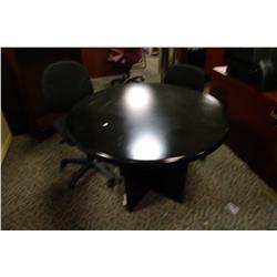 BLACK CONFERENCE TABLE