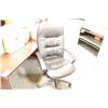 Image 1 : BLACK LEATHER HIBACK EXECUTIVE CHAIR