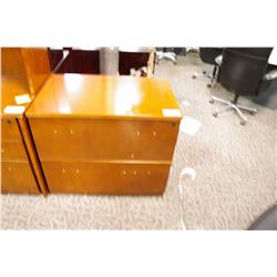 CHERRY 2 DRW. LATERAL FILE CABINET