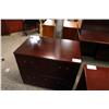 Image 1 : MAHOGANY 2 DRW. LATEAL FILE CABINET