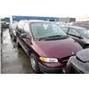 Image 1 : 2000 RED DODGE CARAVAN PASSENGER VAN