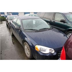 2006 BLUE CHRYSLER SEBRING TOURING 4DR SEDAN