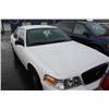 Image 1 : 2007 WHITE FORD CROWN VICTORIA POLICE SERIES 4DR