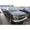 Image 1 : 2007 BLUE CHEVROLET COLORADO PICKUP