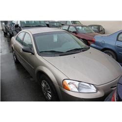 2002 BROWN CHRYSLER SEBRING LX 4DR SEDAN