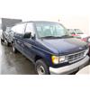 Image 1 : 1995 BLUE FORD E150 CARGO VAN