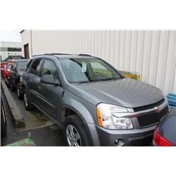 2005 GREY CHEVROLET EQUINOX 4DR SUV