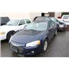 Image 1 : 2005 BLUE CHRYSLER SEBRING 4DR SEDAN
