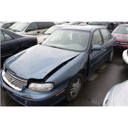 1997 BLUE CHEVROLET MALIBU 4DR SEDAN