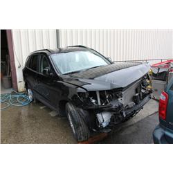 2009 BLACK HYUNDAI SANTA FE SUV