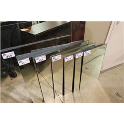 RECTANGULAR GLASS BATHROOM VANITY MIRROR