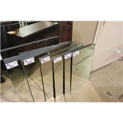 RECTANGULAR GLASS BATHROOM VANITY MIRROR