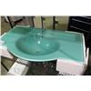 Image 1 : 2 AQUA GLASS SINK COUNTER TOPS