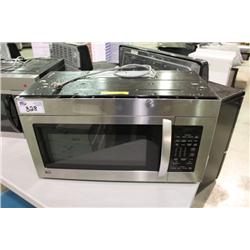 LG STAINLESS STEEL MICROWAVE RANGE HOOD
