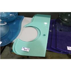 SPARKLE GLASS MODERN COUNTER TOP