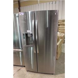 LG STAINLESS STEEL 2 DOOR REFRIGERATOR WITH
