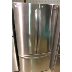 LG DOUBLE DOOR BOTTOM FREEZER STAINLESS STEEL