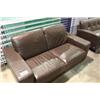 Image 1 : BROWN NATUZZI LOVE SEAT