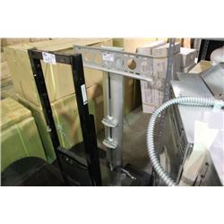 GLASS & METAL TELEVISION STAND