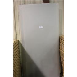 LOT OF FROSTED PLEXI GLASS