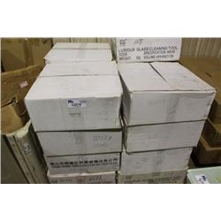 PALLET OF ASSORTED GLASS ABOVE COUNTER SINKS