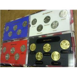 4-2001 STATE QUARTER SETS (UNC)