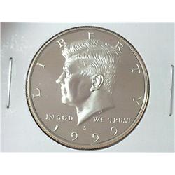 1999-S KENNEDY HALF DOLLAR (GEM PROOF)