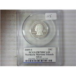 2009-S SILVER NORTHERN MARIANA ISLANDS QUARTER