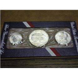 1976 US BICENTENNIAL SILVER UNC SET