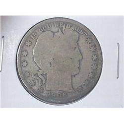 1906 BARBER HALF DOLLAR