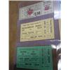 Image 1 : 9 ASSORTED BOXING ADMISSION TICKETS (AS SHOWN)