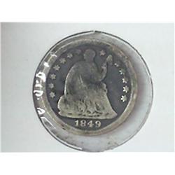 1849-O SEATED LIBERTY HALF DIME