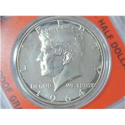 1964 KENNEDY HALF DOLLAR PROOF
