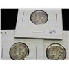 Image 1 : 1920, 23 & 24 MERCURY DIMES