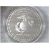Image 2 : 2005 MARINE CORPS PROOF US SILVER DOLLAR